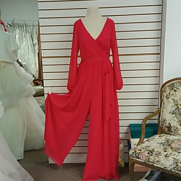 alfred angelo bridesmaid jumpsuit